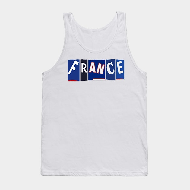 Allez Les Bleus Tank Top by scotmccormack